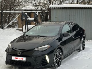2017 Toyota Corolla XI (E160, E170, E180) Рестайлинг 1, чёрный, 1240000 рублей, вид 1