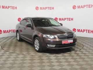 2013 Skoda Octavia III (A7), коричневый, 898000 рублей, вид 3