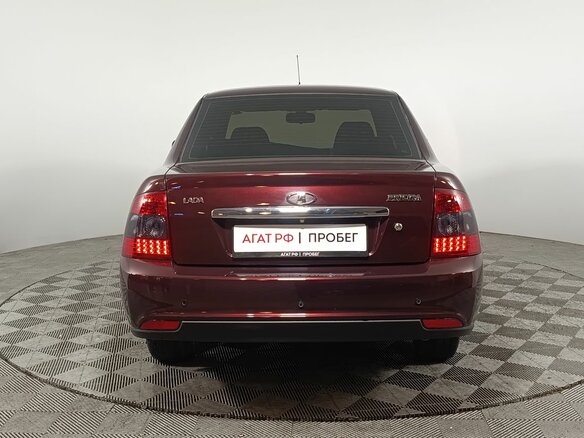 2012 Lada (ВАЗ) Priora I, красный, 460000 рублей - вид 5