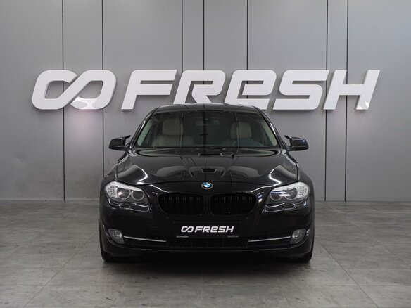 2010 BMW 5 серии 523i VI (F10/F11/F07), чёрный, 1849000 рублей - вид 2