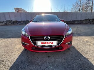 2018 Mazda 3 III (BM) Рестайлинг, красный, 1650000 рублей, вид 2