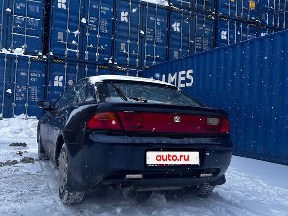 1995 Mazda 323 V (BA), синий, 115000 рублей - вид 2