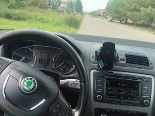 2011 Skoda Octavia II (A5) Рестайлинг, чёрный, 850000 рублей, вид 5