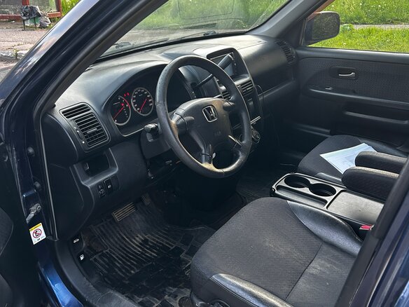 2004 Honda CR-V II, синий - вид 4