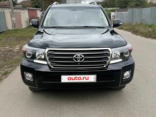 2014 Toyota Land Cruiser 200 Series Рестайлинг 1, чёрный, 4200000 рублей, вид 2