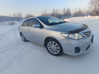 2011 Toyota Corolla X (E140, E150) Рестайлинг, серебристый, 1130000 рублей, вид 4