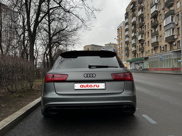 2015 Audi RS 6 III (C7) Рестайлинг, серый, 6500000 рублей - вид 5
