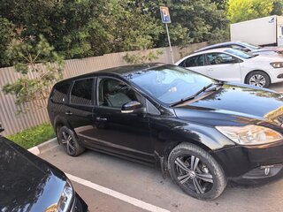 2008 Ford Focus II Рестайлинг, чёрный, 410000 рублей, вид 3