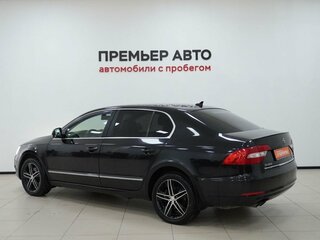 2014 Skoda Superb DSG II Рестайлинг, чёрный, 840000 рублей, вид 5