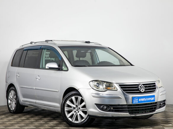 2007 Volkswagen Touran I Рестайлинг, серебристый