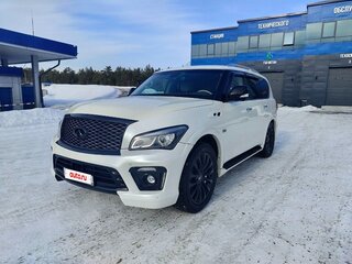 2015 Infiniti QX80 I Рестайлинг, белый, 3500000 рублей, вид 1