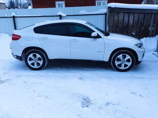 2014 BMW X6 30d I (E71) Рестайлинг, белый, 3800000 рублей, вид 4