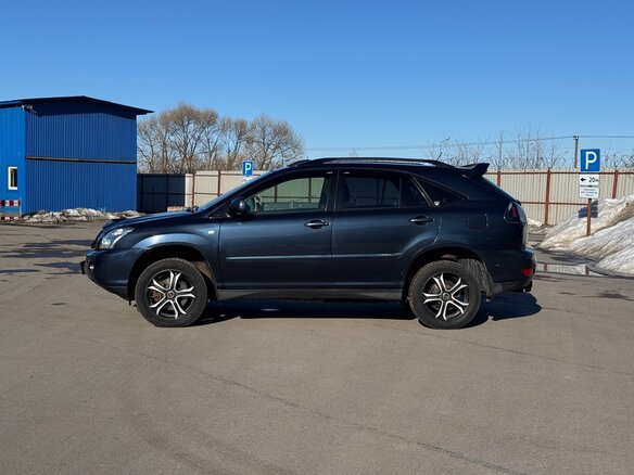 2007 Lexus RX 400h II Рестайлинг, синий, 1500000 рублей - вид 9