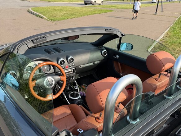 2000 Audi TT I (8N), серый, 1550000 рублей - вид 10