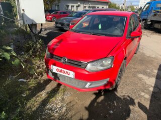 2011 Volkswagen Polo V, красный, 450000 рублей, вид 3