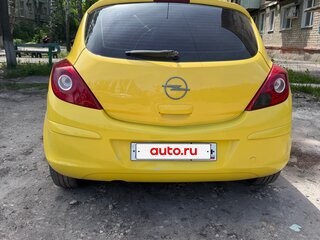 2007 Opel Corsa D, жёлтый, 380000 рублей, вид 4