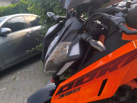 2024 KTM 390 Duke, оранжевый, 590000 рублей, вид 5