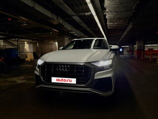 2018 Audi Q8 55 TFSI I (4M), белый, 4650000 рублей, вид 2