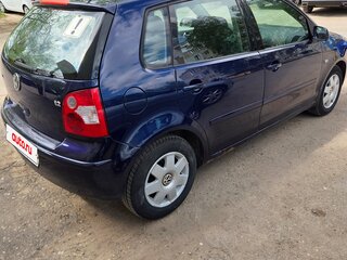 2002 Volkswagen Polo IV, синий, 270000 рублей, вид 4