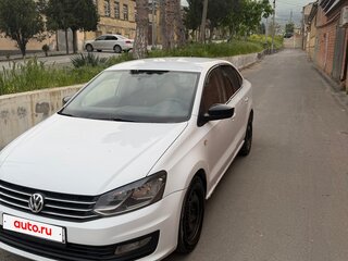 2019 Volkswagen Polo V Рестайлинг, белый, 750000 рублей, вид 2
