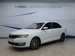 2019 Skoda Rapid I Рестайлинг, белый, 969000 рублей, вид 1