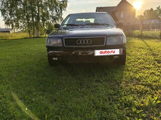 1992 Audi 100 IV (C4), синий, 185000 рублей, вид 4