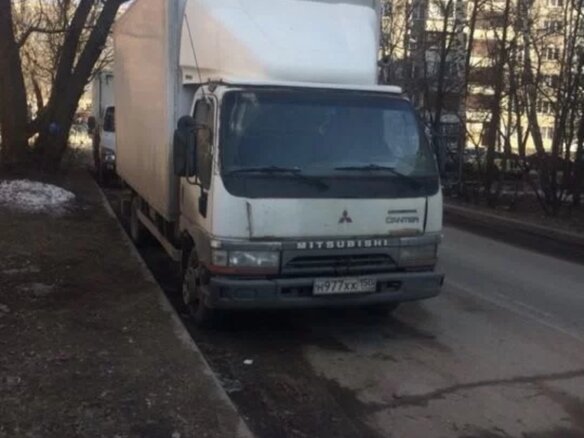 1997 Fuso (Mitsubishi) Fighter, белый, 650000 рублей - вид 18