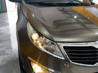 2012 Kia Sportage III, коричневый, 1300000 рублей, вид 3