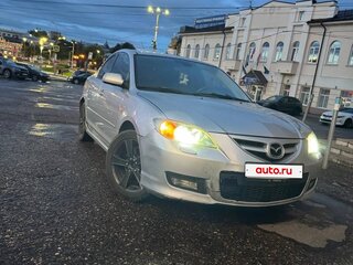 2008 Mazda 3 5-speed I (BK) Рестайлинг, серебристый, 460000 рублей, вид 2