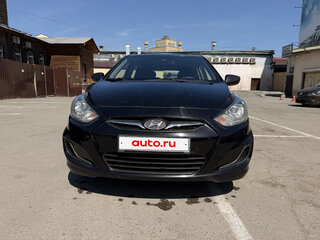 2011 Hyundai Solaris I, чёрный, 890000 рублей, вид 2
