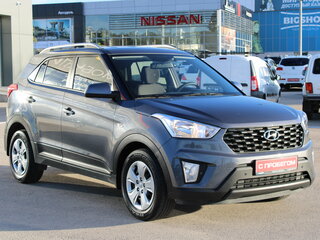 2021 Hyundai Creta I Рестайлинг, серый, 1749000 рублей, вид 3