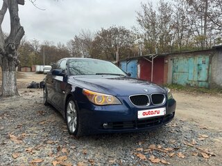 2004 BMW 5 серии 525i V (E60/E61), синий, 890000 рублей, вид 3