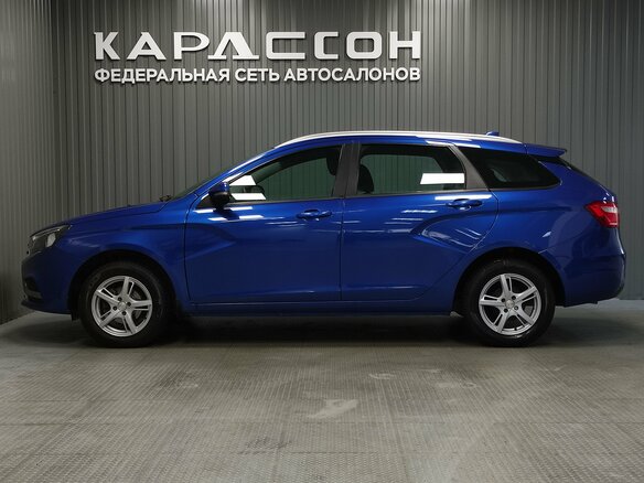 2021 Lada (ВАЗ) Vesta SW I, синий - вид 4