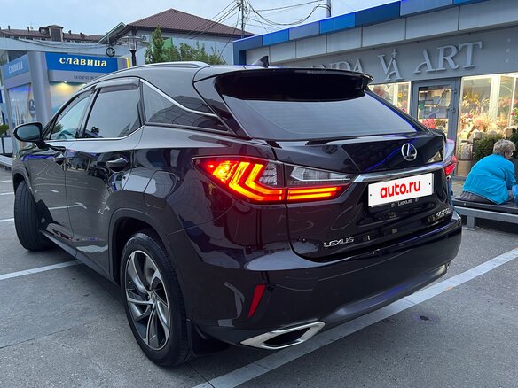 2016 Lexus RX 200t IV, чёрный, 3650000 рублей - вид 1