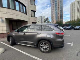 2014 Toyota Highlander III (XU50), серый, 2500000 рублей, вид 4