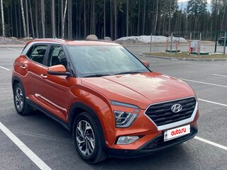 2021 Hyundai Creta II, оранжевый, 2500000 рублей, вид 4