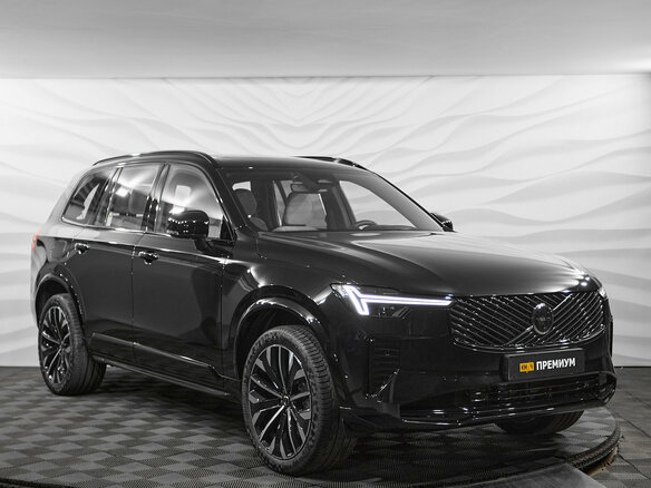 2026 Volvo XC90 B6 II Рестайлинг 2, чёрный - вид 2