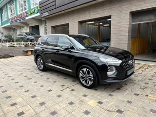 2020 Hyundai Santa Fe IV, чёрный, 2850000 рублей, вид 2