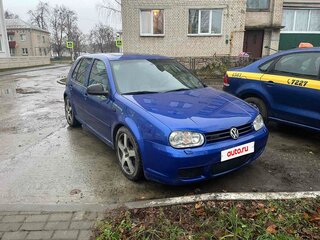 1999 Volkswagen Golf IV, синий, 1500000 рублей, вид 1