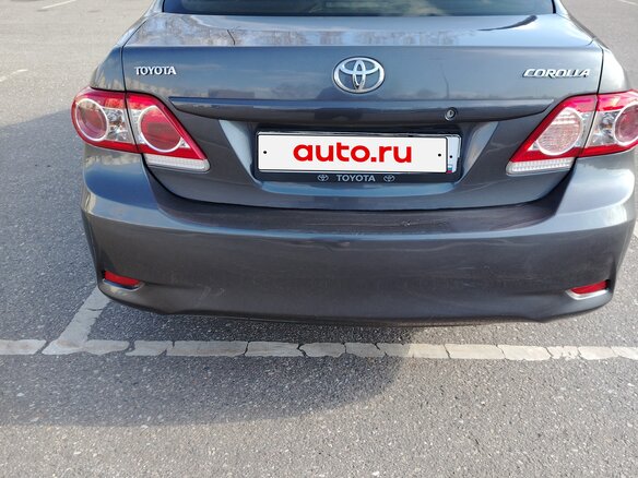 2012 Toyota Corolla X (E140, E150) Рестайлинг, серый, 940000 рублей - вид 2