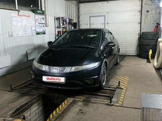 2008 Honda Civic AMT VIII Рестайлинг, чёрный, 410000 рублей, вид 5