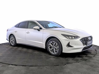 2021 Hyundai Sonata VIII (DN8), белый, 2359000 рублей, вид 3