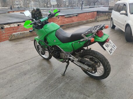1994 Kawasaki KLE 400, зелёный, 285000 рублей, вид 3
