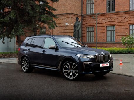 2019 BMW X7 M50d I (G07), серый, 6600000 рублей, вид 2
