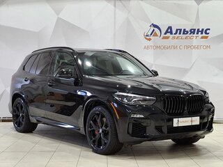2021 BMW X5 40i IV (G05/G18), чёрный, 7350000 рублей, вид 1