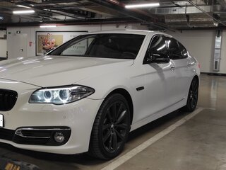 2014 BMW 5 серии 520d VI (F10/F11/F07) Рестайлинг, белый, 1900000 рублей, вид 4