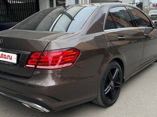 2014 Mercedes-Benz E-Класс 200 IV (W212, S212, C207) Рестайлинг, коричневый, 1900000 рублей, вид 4