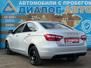 2017 Lada (ВАЗ) Vesta I, серебристый, 650000 рублей, вид 5