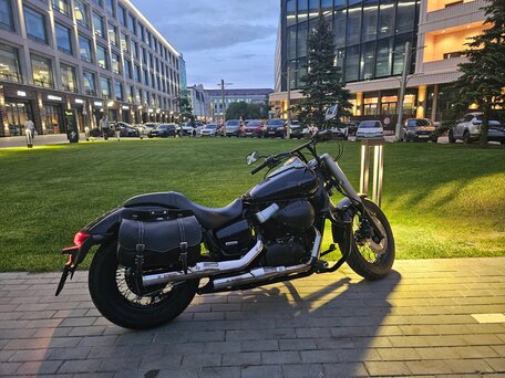 2010 Honda Shadow 750, чёрный, 750000 рублей, вид 1