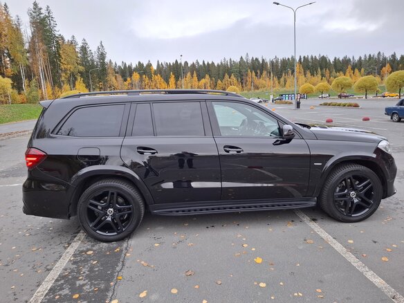 2018 Mercedes-Benz GLS 350 d I (X166), чёрный - вид 5